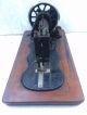 Clemens Muller Vintage Antique Rare Hand Crank Sewing Machine Sewing Machines photo 6