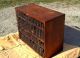 Antique Thompson Oak Case Cabinet Co.  Printers Furniture Ludington Mi Circa 1900 Binding, Embossing & Printing photo 5