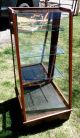 1910 ' S The Waddell Co.  42 Inch Tall Slant Front Glass Display Case Display Cases photo 1