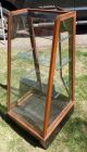 1910 ' S The Waddell Co.  42 Inch Tall Slant Front Glass Display Case Display Cases photo 5
