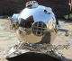Vintage U.  S Navy Mark V Solid Brass Divers Helmet Full Size In Nikil Diving Helmets photo 4