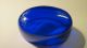 Stunning Dutch Sterling Silver And Cobalt Glass Master Salt Bowl/spoon C1899 Other Antique Non-U.S. Silver photo 4