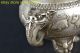 China Collectible Old Tibet Silver 12 Zodiac Animal Decor Buddha Incense Burner Buddha photo 5