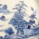 Chinese Blue And White Porcelain Pie Crust Bowl,  Qianlong Period Bowls photo 1