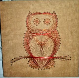 Mid Century Wire Art Owl Wall Hanging Eames Herman Miller Mod Art. photo