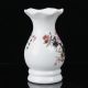 Hand - Painted Famille Rose Porcelain Flower Vase W Qianlong Mark B916 Vases photo 6