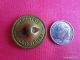 3077 - J – French Tight Button Wandering Chinaman Mountain Medium 1800’s Button Buttons photo 1