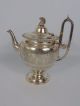 Fine English Solid Silver Coffee Pot In Classical Style - 878g - 28.  23 Troy Oz. Tea/Coffee Pots & Sets photo 6