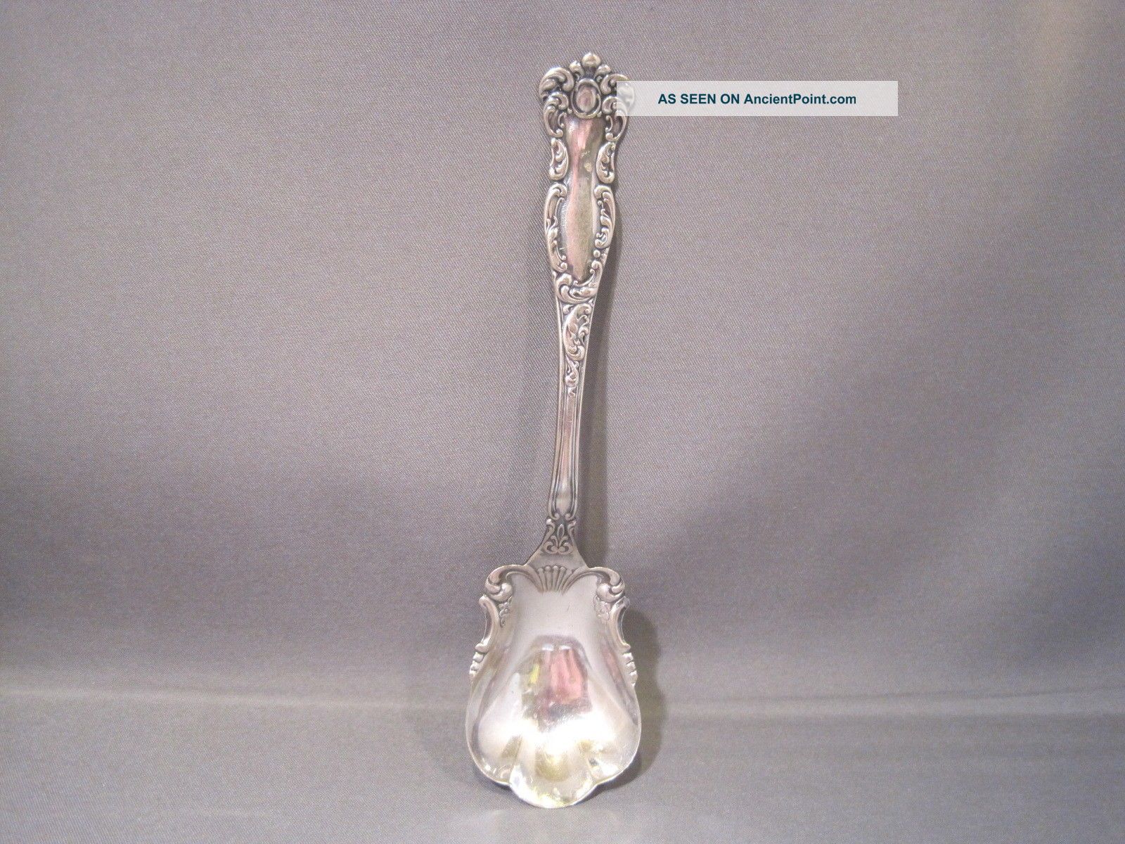 Wm Rogers & Son Aa Silverplate 1901 Oxford Sugar Spoon Flatware & Silverware photo