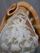 Antique Victorian Art Nouveau Carved Shell Cameo Lamp Dancing Maidens Sculpture Art Nouveau photo 3