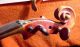 Antique Jacobus Steiner Copy German 4/4/ Violin Spruce Top & Tiger Maple Back String photo 3