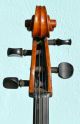 Fine French 1/2 Size Cello By Francois Roudhloff Ca.  1830, String photo 9