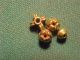 Four Sassanian Gold Beads Circa 224 - 642 Ad. Roman photo 1
