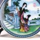 Exquisite China Colourful Porcelain Hand Painted Beauty Plate W Qianlong Mark Plates photo 2