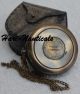 Antique Nautical Compass Poem Compass Brass Compass With Leather Case Gift Compasses photo 1