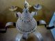 Antique Primitive England Punched Tin Candle Chandelier With 6 Arms.  Estate Primitives photo 8