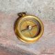 1918 Kelvin & Hughes London Brass Compass Antique Compass Gift Kcompass Mini Compasses photo 2