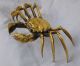 Exquisite China Old Bronze Wealth Crab　statue Other Antique Chinese Statues photo 2