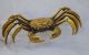 Exquisite China Old Bronze Wealth Crab　statue Other Antique Chinese Statues photo 3