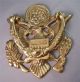 Vintage Nos Heavy Solid Brass Us Seal Patriotic American Eagle Door Knocker 6 