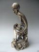 Chinese Decorative Hand Carved Tibet Silver Statue Other Antique Chinese Statues photo 1