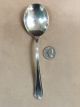 Sterling Silver (6) Large Round Bowl Spoons By Whiting,  