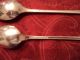 2 - Wallace Rose Point Sterling Ice Iced Tea Spoon 7 5/8 