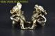 Tibet Silver Dragon Pair Statue Old China Collectible Handwork Art Decor Noble Other Antique Chinese Statues photo 2