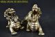 Tibet Silver Dragon Pair Statue Old China Collectible Handwork Art Decor Noble Other Antique Chinese Statues photo 4