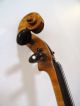 Folk Fiddle Violin Vintage Antique Hand - Crafted Inlay Abalone Mop Wood Case Bow String photo 1