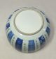 B092: Japanese Old Imari Blue - And - White Porcelain Big Bowl With Lid As Mizusashi Bowls photo 7