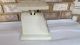 Vintage White American Family Kitchen Food Scale - 25 Lb - All Enameled Metal Scales photo 3