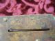 Antique Fosters 24lb.  Improved Spring Balance Scale Brass Letter Primitive Decor Scales photo 3
