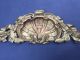 Antique Gilt French Rococo Sea Shell Architectural Salvage Metalware photo 3