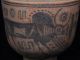 Ancient Teracotta Painted Cup With Bulls Indus Valley 2500 Bc Pt15502 Greek photo 1
