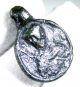 Rare Medieval Bronze Religious Pendant - Archangel Michael - Wearable - Mn88 Roman photo 1