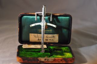 Rare Antique Mclean Tonometer With Case & Inspection Tag - Measures Eye Pressure photo