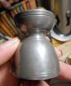 Antique 1700s Pewter Apothecary Double Measure - Very Rare Other Antique Apothecary photo 1
