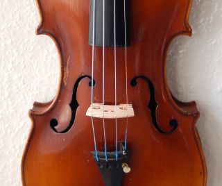 Fine Antique German 4/4 Violin - Brandmaked Stainer photo