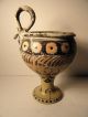 Heraklion Museum Copy 1500 Bc Roman Greek Vessel Signed With Tag Vase Urn Greek photo 1