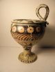 Heraklion Museum Copy 1500 Bc Roman Greek Vessel Signed With Tag Vase Urn Greek photo 2
