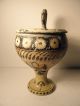 Heraklion Museum Copy 1500 Bc Roman Greek Vessel Signed With Tag Vase Urn Greek photo 3