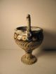 Heraklion Museum Copy 1500 Bc Roman Greek Vessel Signed With Tag Vase Urn Greek photo 5