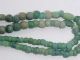 String Of Roman Green Coloured Glass Beads Circa 100 - 400 A.  D. Roman photo 3