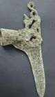 Massive Chinese Bronze Dragon Socketed Axe Head Circa 771 - 445bc Roman photo 1