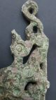 Massive Chinese Bronze Dragon Socketed Axe Head Circa 771 - 445bc Roman photo 4