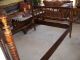 Antique Solid Walnut Jenny Lind Style Bed 1800-1899 photo 1