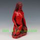 Chinese Red Turquoise Hand - Carved Mermaid Statues Men, Women & Children photo 4