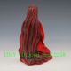 Chinese Red Turquoise Hand - Carved Mermaid Statues Men, Women & Children photo 6