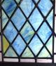 Antique Victorian Stained Glass Window.  12.  5 